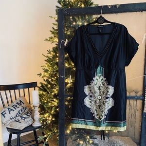 Lane Bryant Size 22 V Neck Tunic